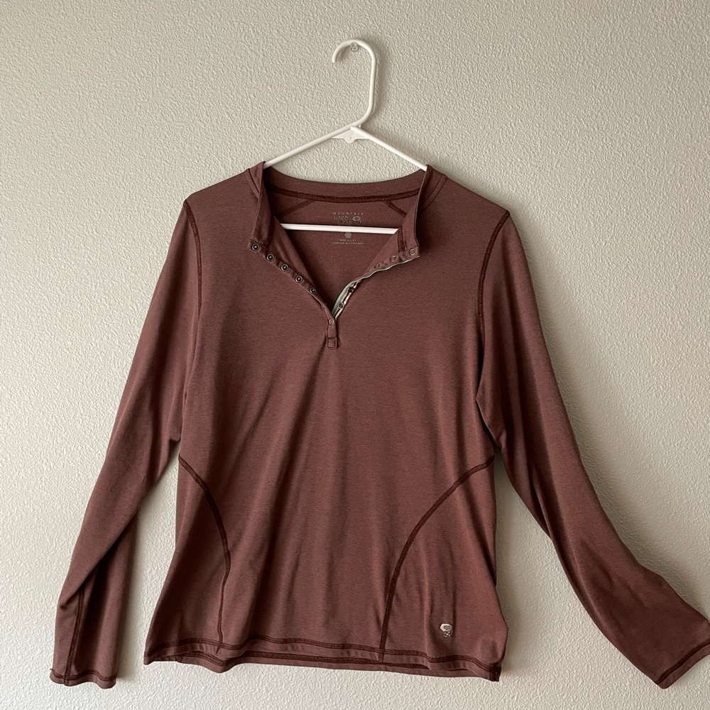Mountain Hardwear Henley Long Sleeve